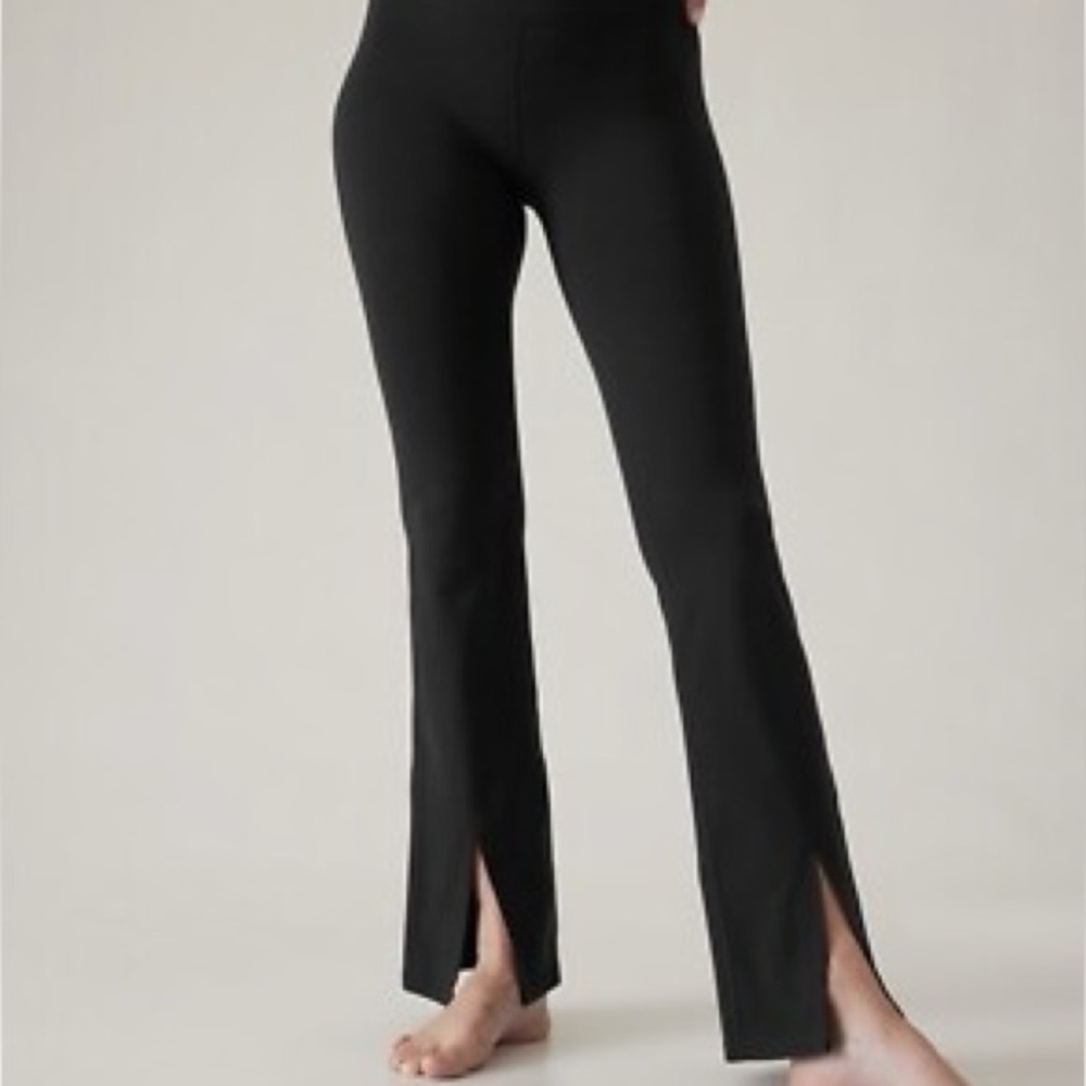 Athleta Flare Split yoga pants